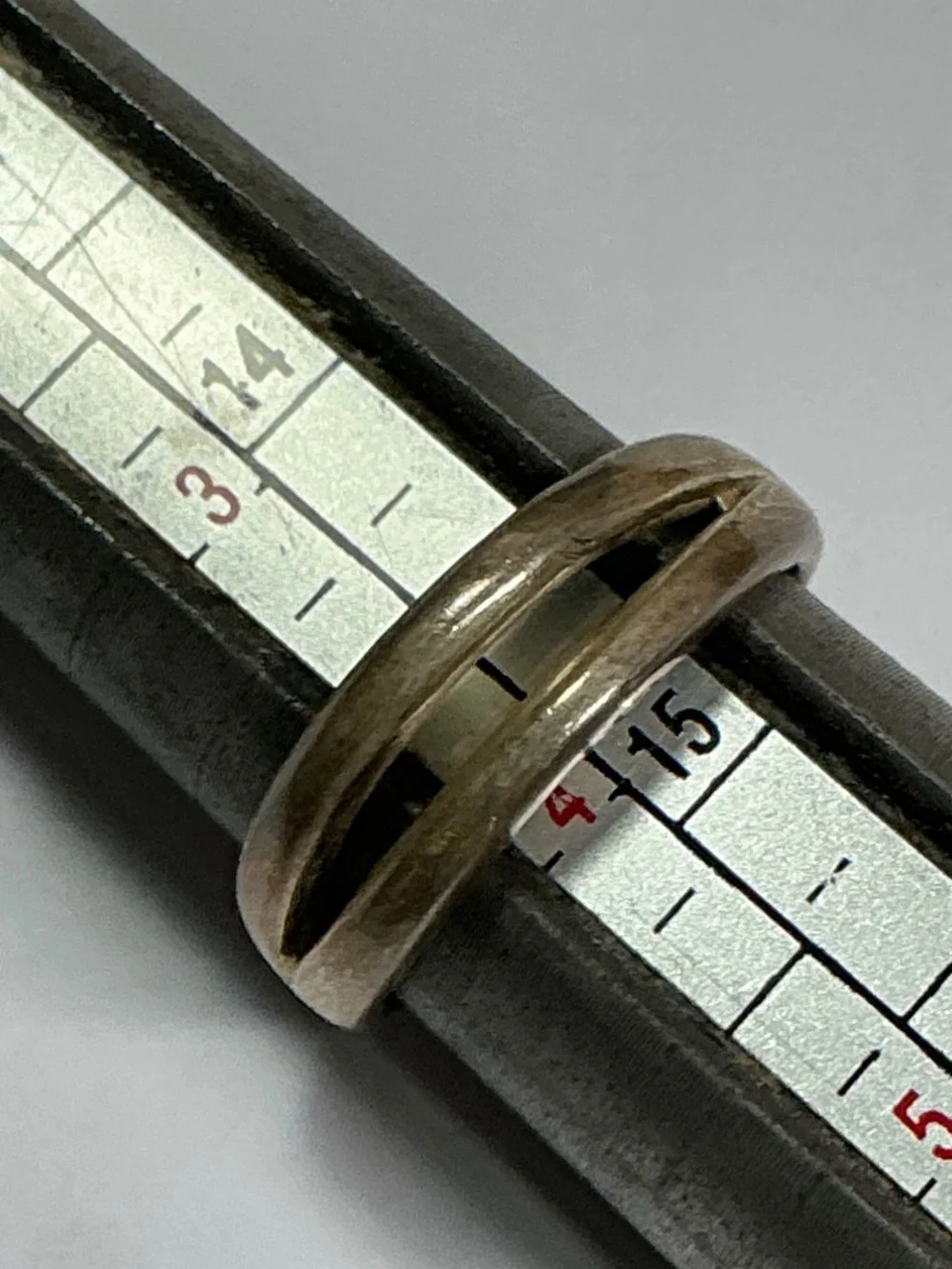 Sterling Silver Open Ring. Size 4